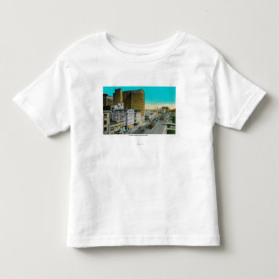 Ocean Avenue Looking East, Long Beach Toddler T-Shirt