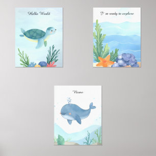 Ocean Baby Nursery Room Decor