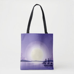 Ocean Background Tote Bag