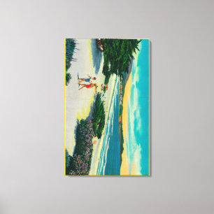 Ocean Beach at Carmel, CACarmel, CA Canvas Print