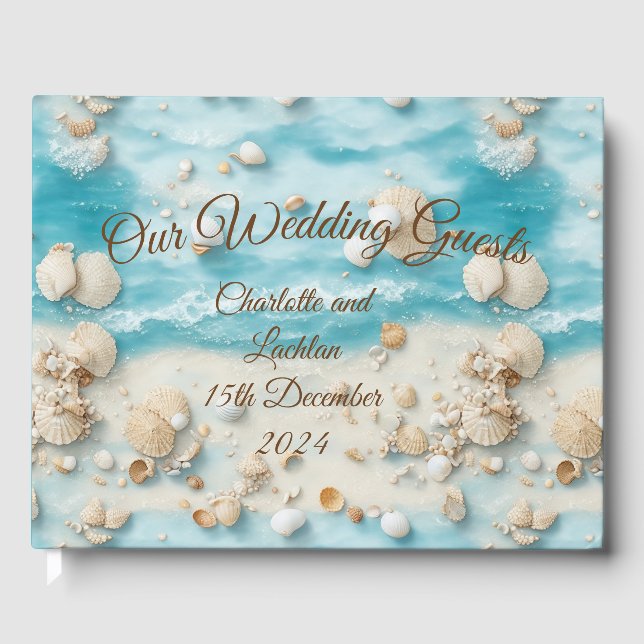 Ocean Beach Bliss Guest Book (Front)