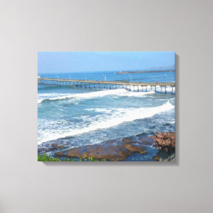 OCEAN BEACH, CALIFORNIA canvas