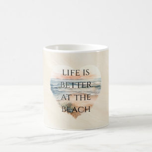 Ocean Beach Coastal   Coffee Mug