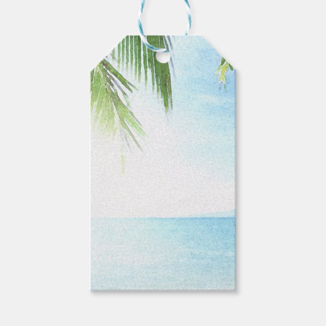 Ocean Beach Gift Tags (Front)