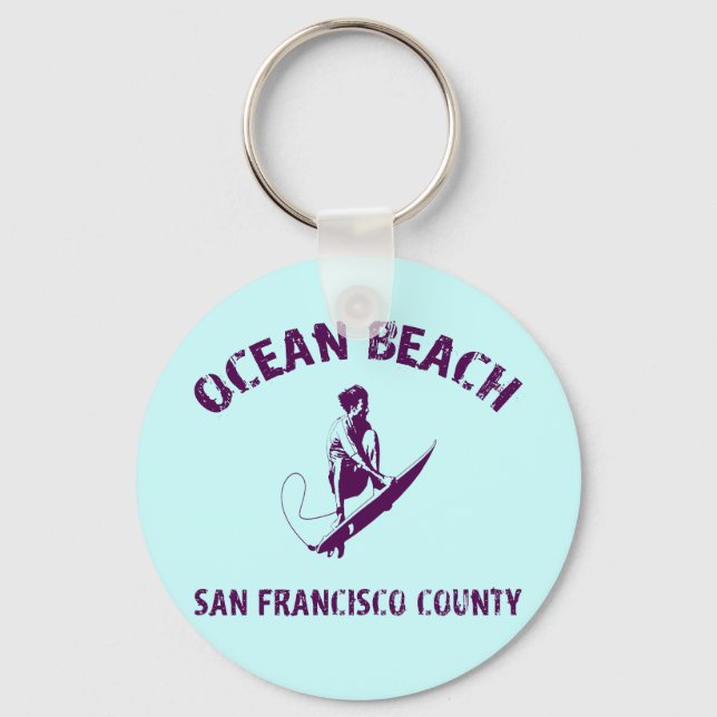 OCEAN BEACH KEY RING (Front)