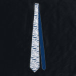 Ocean Beach Nautical Fish Pattern Tie<br><div class="desc">Modern pattern featuring line drawings of fish. The clean design is perfect for a beach theme,  summer theme,  or nautical theme. It makes a perfect accessory for a beach house,  boat,  or yacht owner. It’s also great for marina goers or workers,  or a fishing enthusiast.</div>