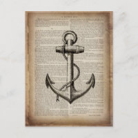 ocean beach  sailor vintage nautical anchor