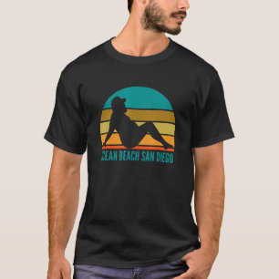 Ocean Beach San Diego Humour Drinking Adult Joke T-Shirt