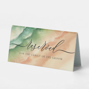 Ocean Beach Summer Wedding Reservation