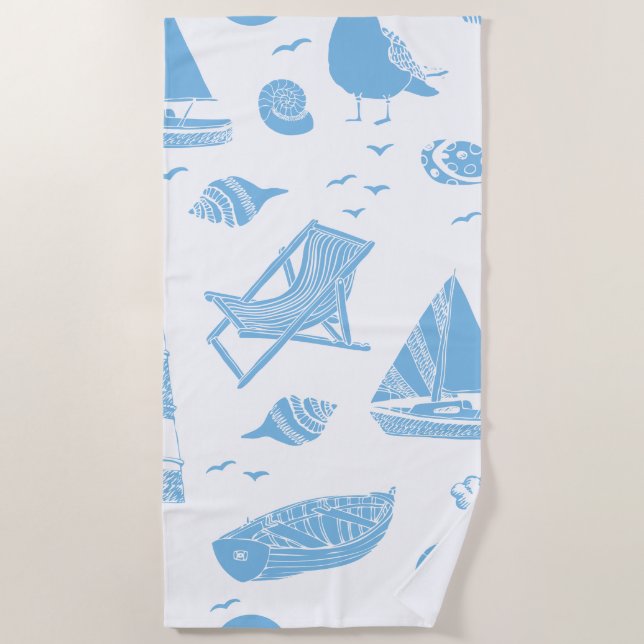 Ocean Beach Towel (Front)