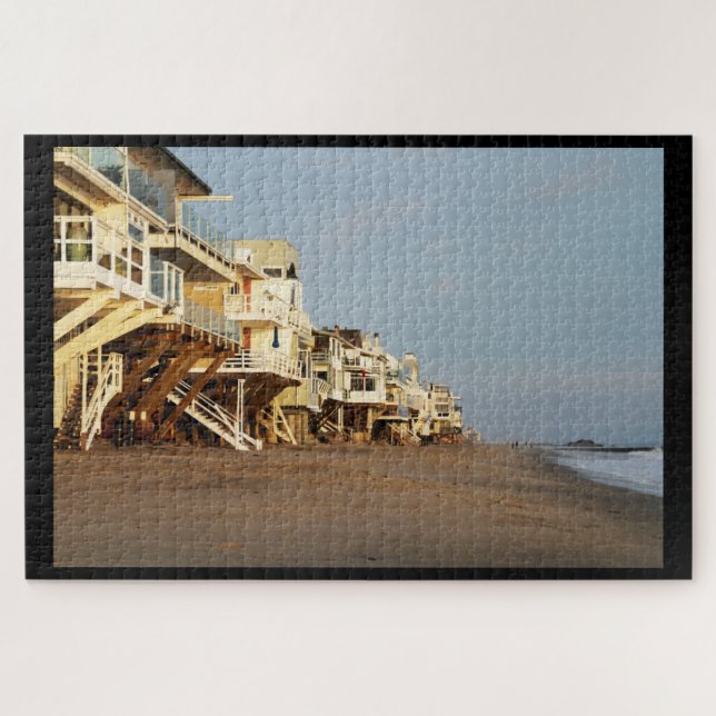 Ocean Beach View, Malibu, California Jigsaw Puzzle (Horizontal)