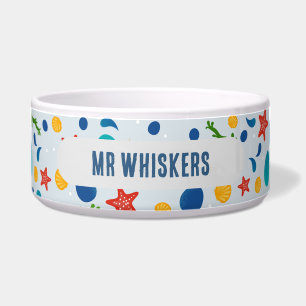 Ocean beach with starfish, shells and pebbles