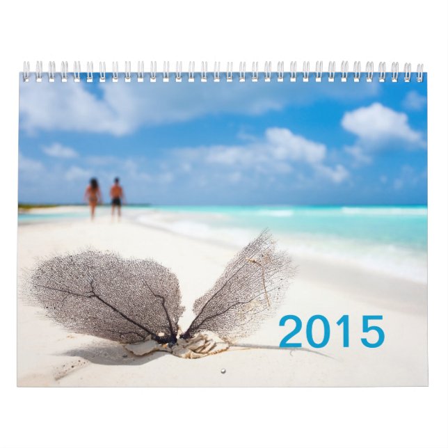 Ocean beaches calendar (Cover)