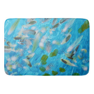 Ocean Birds Bath Mat