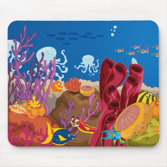 Ocean Bliss Mouse Pad (Front)