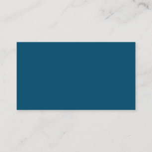 Ocean Blue #00486B, Beetle Green Appointment Card