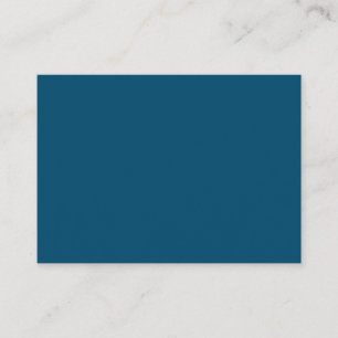 Ocean Blue #00486B, Beetle Green Enclosure Card