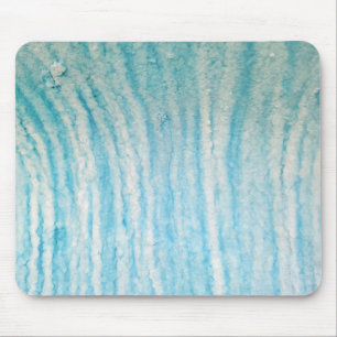 Ocean Blue And White Abstract Canvas Print Triptyc Mouse Mat