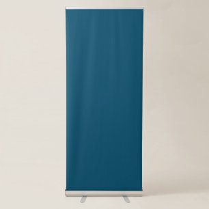 Ocean Blue Best Vertical Retractable Banner