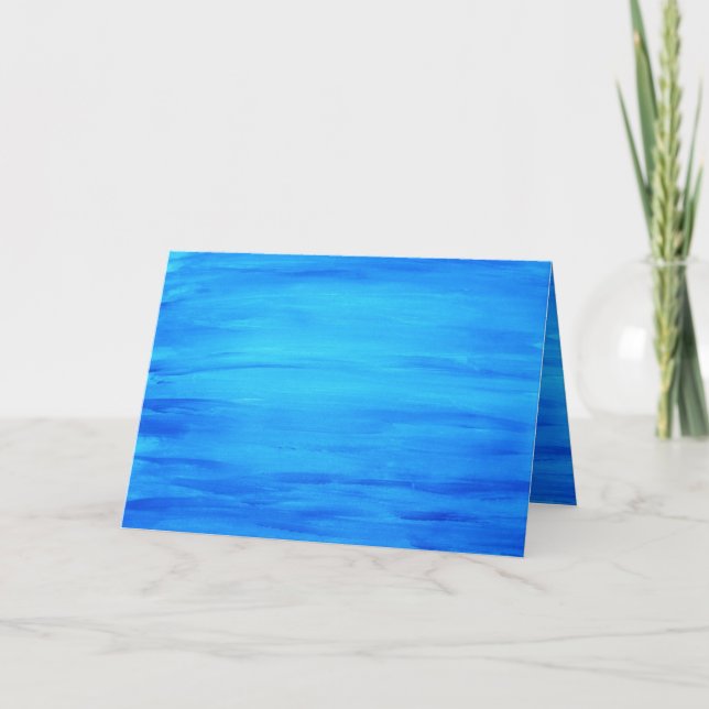 Ocean Blue Card (Front)