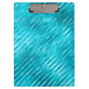 Ocean Blue Colour Abstract Watercolor Pattern Clipboard