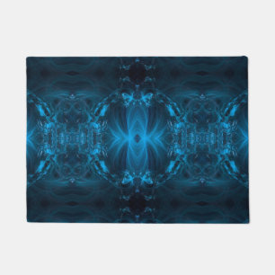 Ocean Blue Elegance Door Mat