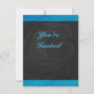 Ocean Blue Invitation