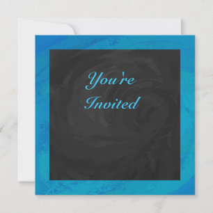 Ocean Blue Invitation