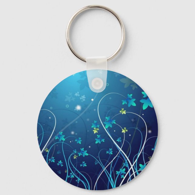 Ocean Blue Keychain (Front)