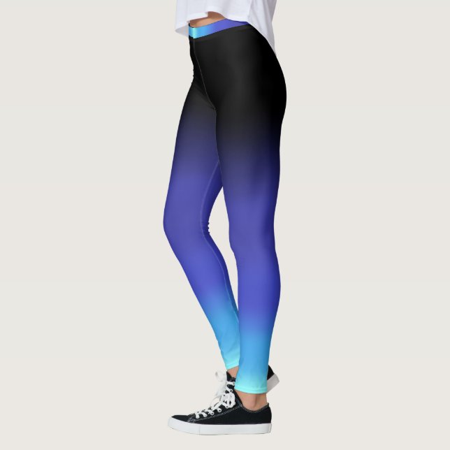 ocean blue leggings (Left)