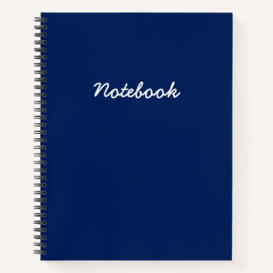 Ocean Blue Notebook