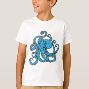 Ocean Blue Octopus T-Shirt