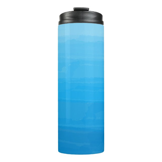 Ocean Blue Ombre Tumbler (Front)