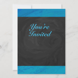 Ocean Blue Party Invitation