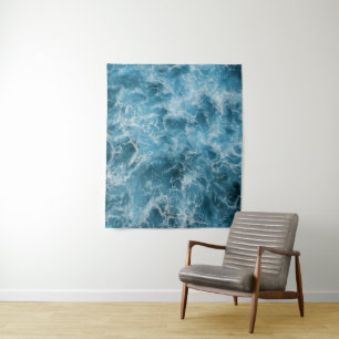 Ocean Blue Tapestry