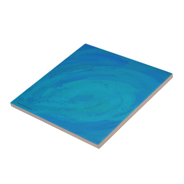 Ocean Blue Tile (Side)
