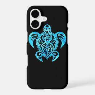 Ocean Blue Tribal Hawaiian Sea Turtle