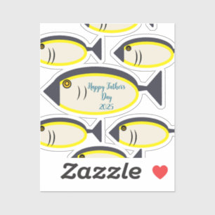 Ocean Blue Tuna Fish Marine Animal Father's Day