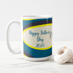 Ocean Blue Tuna Fish Marine Animal Father's Day Coffee Mug