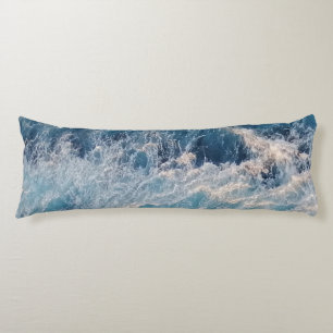 Ocean Blue Waves Body Cushion