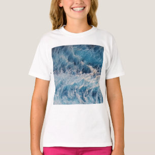 Ocean Blue Waves T-Shirt