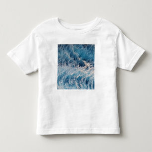 Ocean Blue Waves Toddler T-Shirt