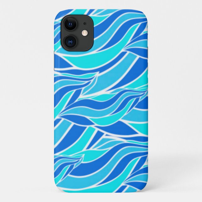 Ocean Blues Case-Mate iPhone Case (Back)