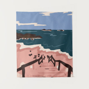 Ocean Blues Tapestry