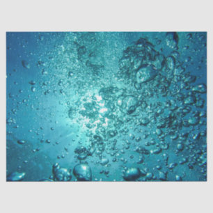 ocean bubbles tissue paper