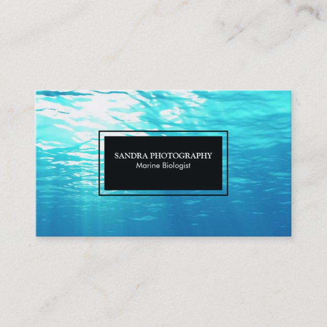 Ocean Business Card (Front)