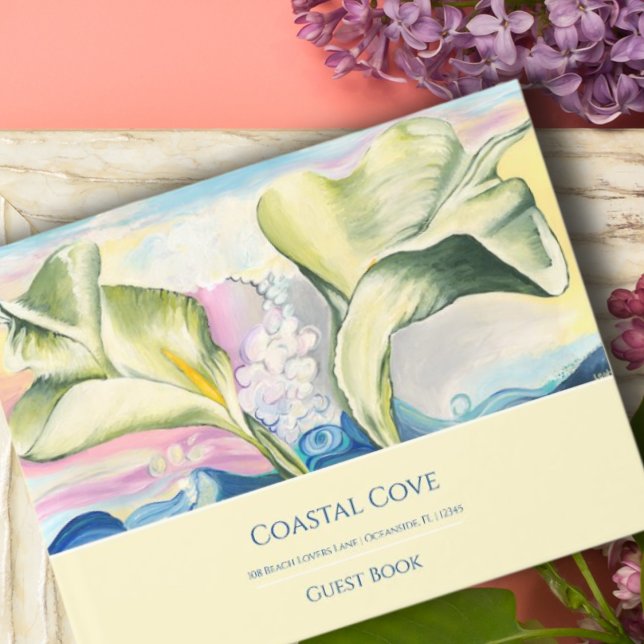 Ocean Calla Lily Vacation Home Guest Book (Creator Uploaded)