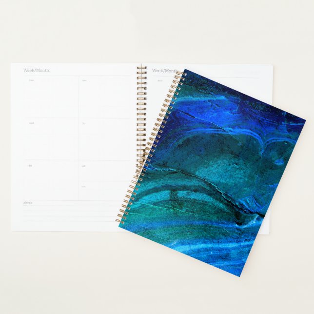 Ocean Carved Stone  Planner (Display)