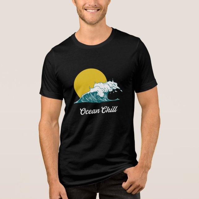 Ocean Chill Vibes Tee (Front)