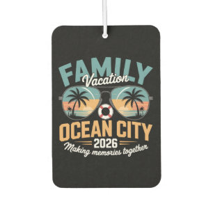 Ocean City Beach Car Air Freshener